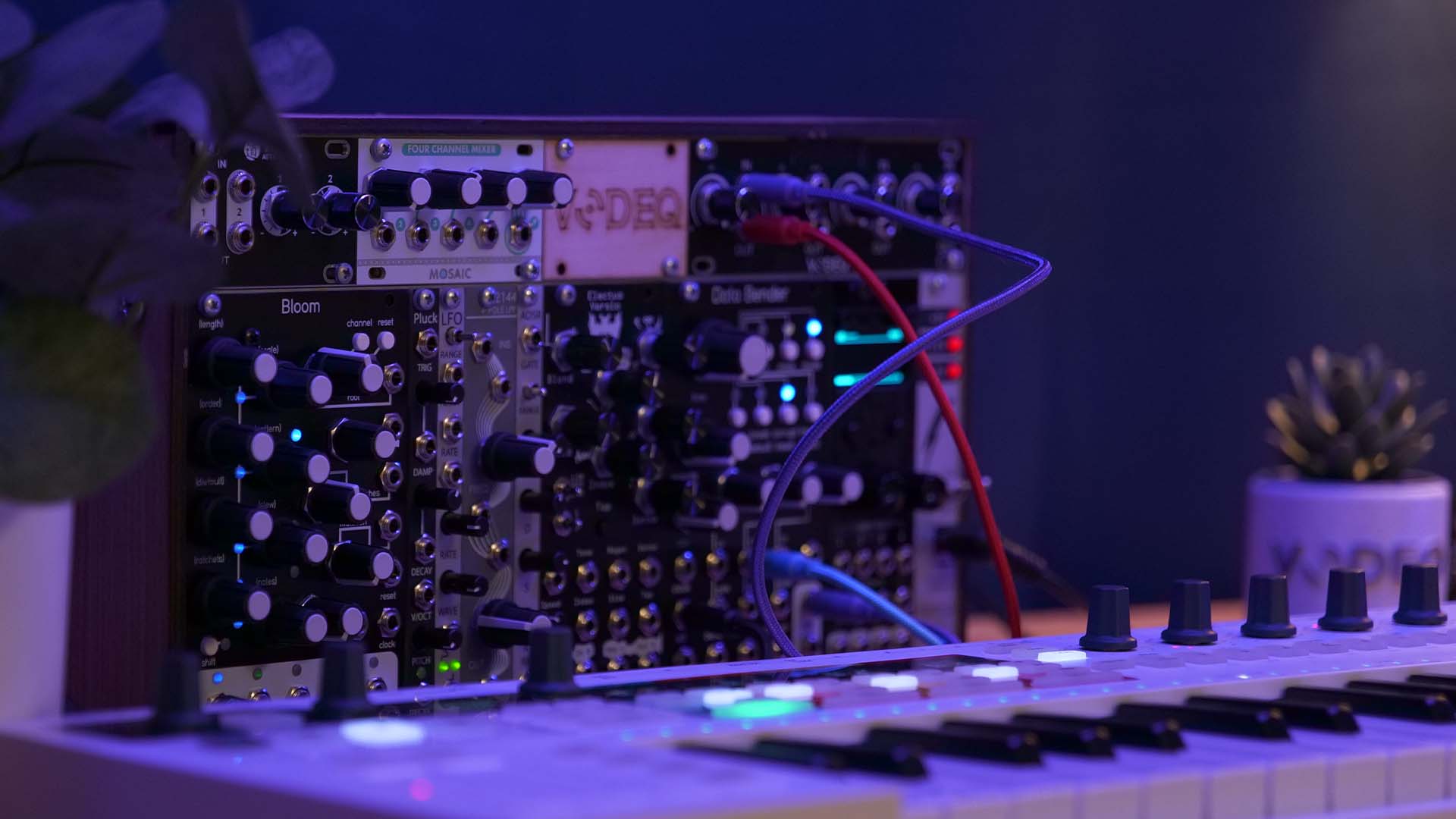 Vodeq in the studio